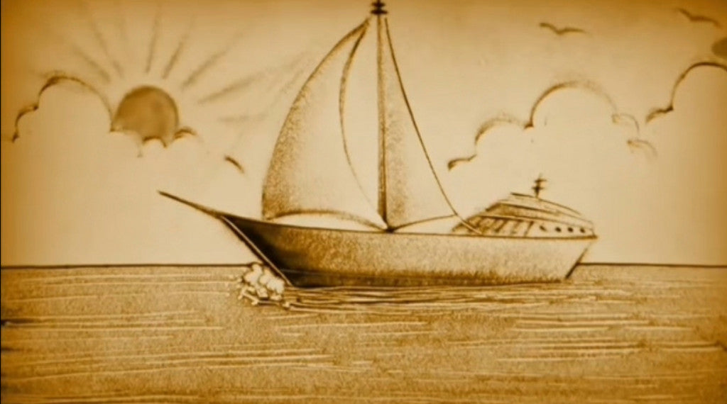 Custom Sand Art Video for Speeches & Corporate Presentations